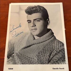 Vintage Fabian Forte Fan Club Photo Lot Autographs Ephemera 1950s